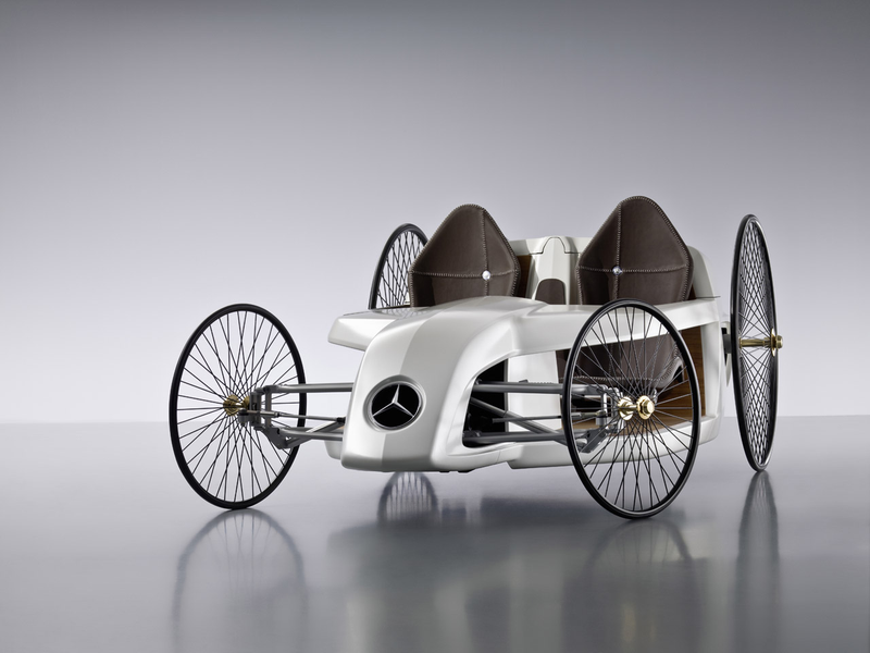 Illustration for article titled Mercedes F-CELL Roadster: Hydrogen-Powered Buggy Concept